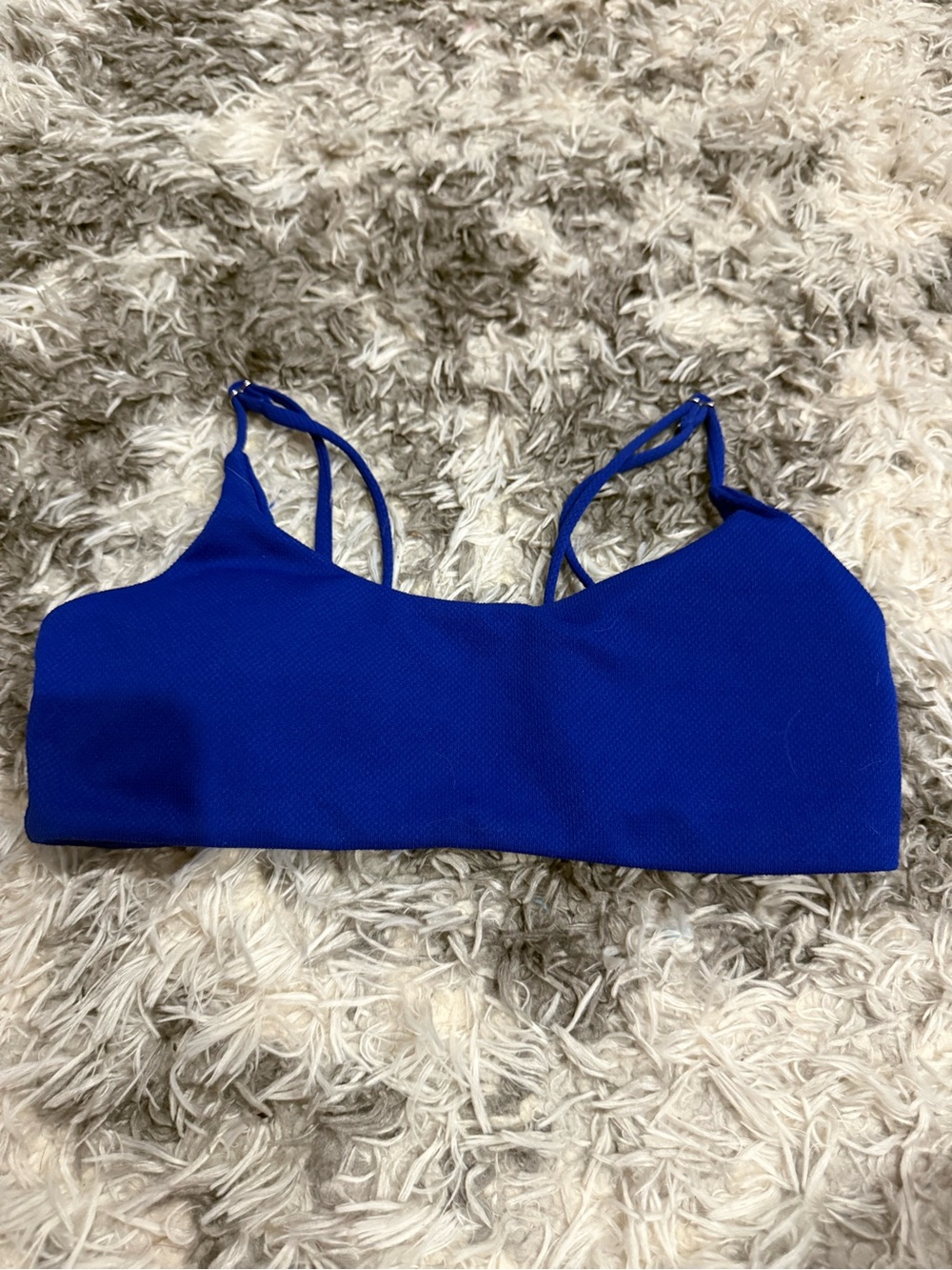 Women’s Royal Blue Swim Bralette Top Size Small Temu